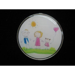 "Child drawing" fantaisie MAGNET
